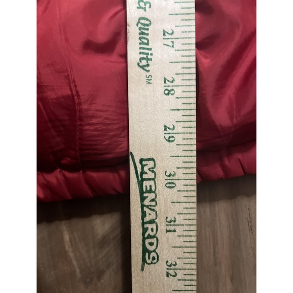 Ralph Lauren Polo Jeans Company Jacket Mens XL Red Puffer Quilted Embroidered - Picture 5 of 6